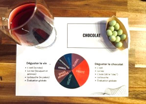 Wein- und Schokoladenverkostung