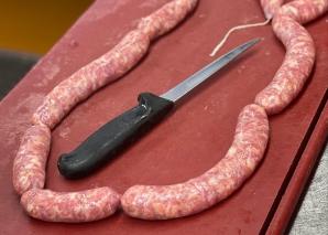 Sausage seminar in the butcher's shop near Basel