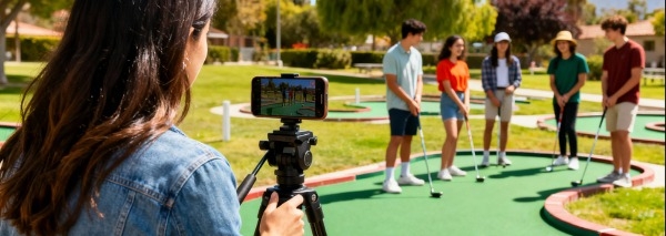 Shooting a short film as a team