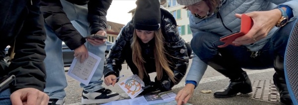Sustainable scavenger hunt for teams
