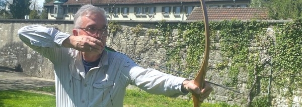 Bogenschiessen im Klostergarten