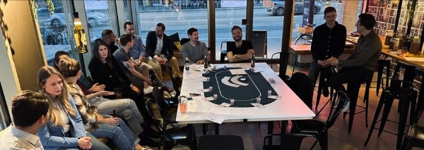 Business poker with Tavolata