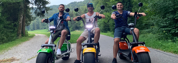 Fatboy-E-Scooter-Tour dans la vallée du Töss