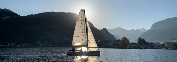 sailing Vierwaldstaettersee