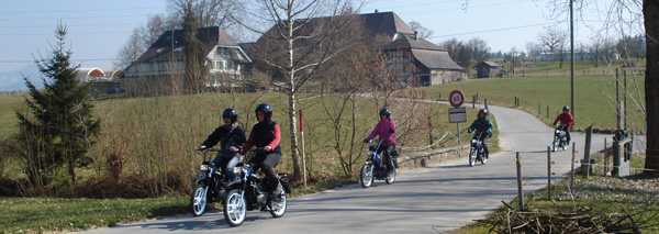 Evénement en moto à Berne