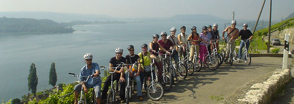 Scooter tour Lake of Biel