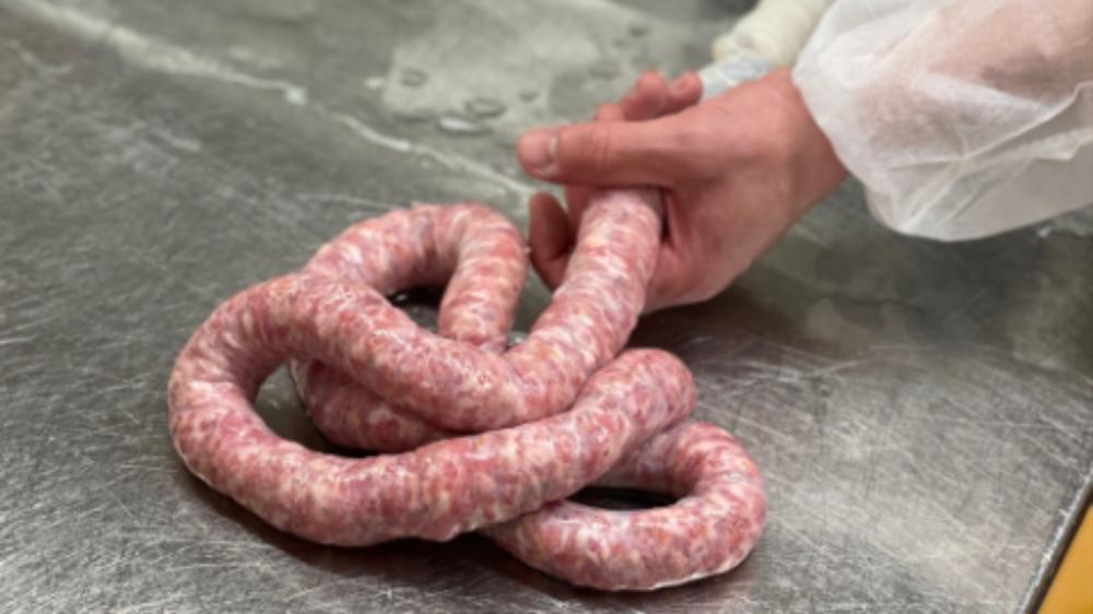 Sausage seminar in the butcher's shop near Basel