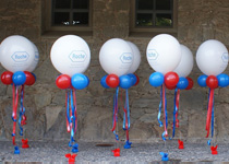 Création de décoration de ballons pour la fête de l'entreprise