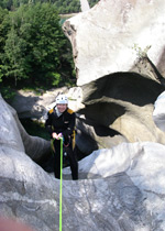 Canyoning in the Ticino