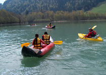 Canoeing in Gstaad