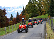 Quad bike touring in the Bernese Oberland