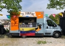 Foodtruck avec des arepas vénézuéliennes