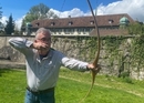 Bogenschiessen im Klostergarten