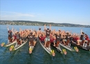 Teamevent auf dem Drachenboot