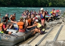 Raftingtour auf der Aare von Bern bis Neubrügg