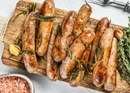 Sausage workshop and subsequent grilling of the sausages