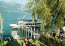 Déjeuner au bord du lac - café et dessert lors d'une croisière exclusive sur le Walensee