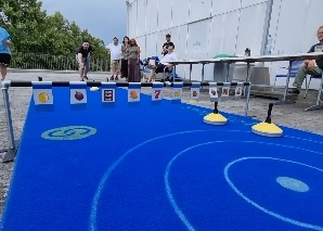 Mobiles Teppich-Curling indoor oder outdoor